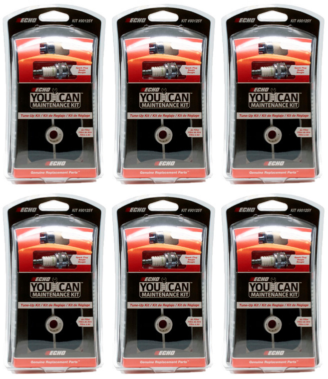 Echo 6 Pack of Genuine OEM Replacement Tune Up Kits 90125Y-6PK
