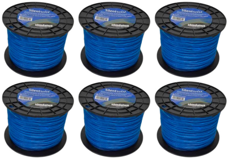 Shindaiwa Genuine 6-Pack of Silentwist 5 Lb Spool .095" (dia.) Trimmer Line 809505-6PK