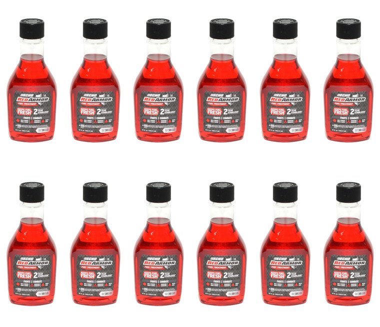 Echo Genuine Red Armor 12oz Fuel Treatment 7550012-12PK