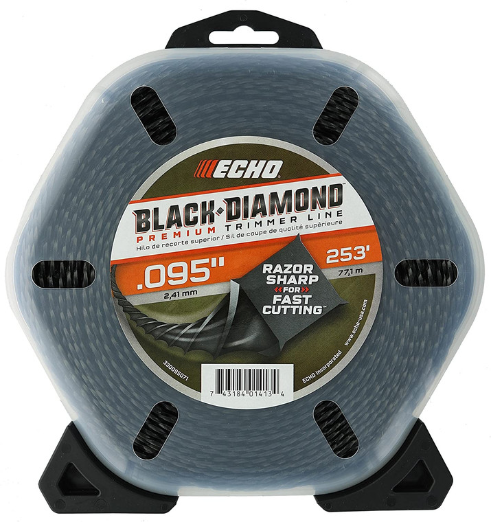 Echo Genuine Black Diamond 253ft Donut .095" (dia.) Trimmer Line 330095071
