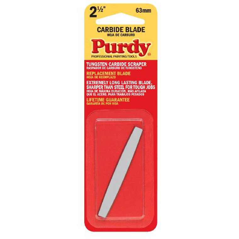 Genuine Purdy Premium 2-1/2" Carbide Scraper Replacement Blades 144900235