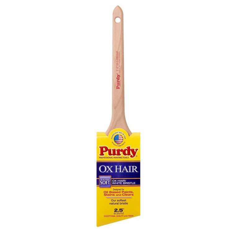 Genuine Purdy Ox-O-Angular 2-1/2" Paint Brush 144296025