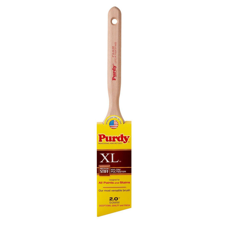 Genuine Purdy XL Glide Angular 2" Paint Brush 144152320