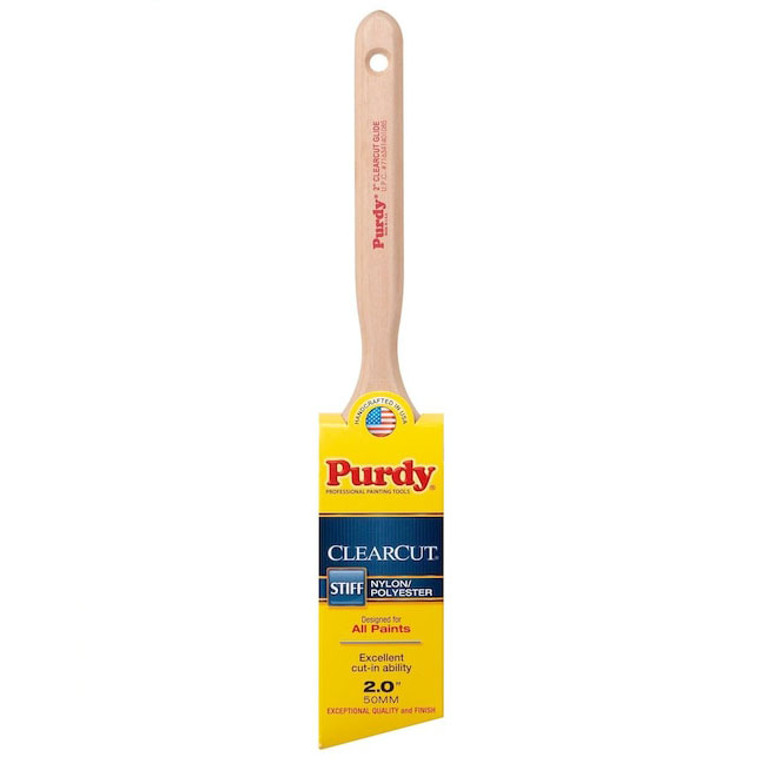 Genuine Purdy Clearcut Glide Angular 2" Paint Brush 144152120