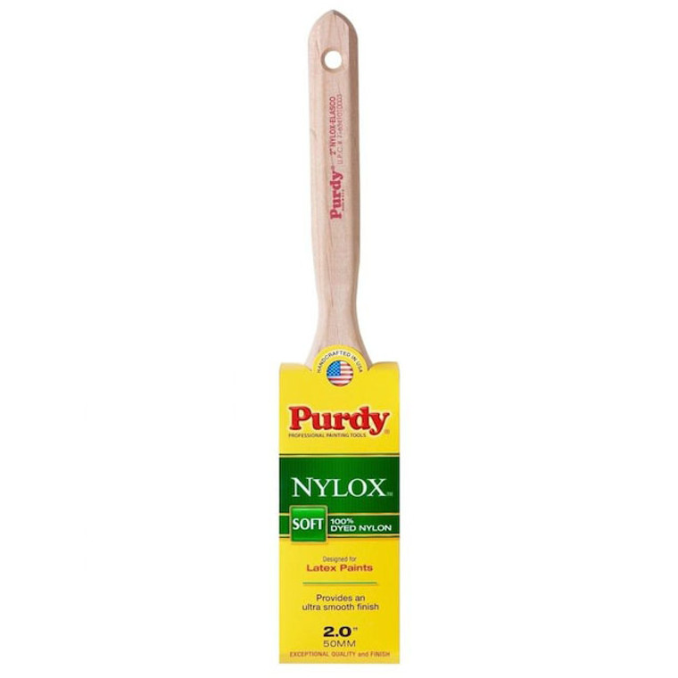 Genuine Purdy Nylox Elasco Flat 2" Paint Brush 144100220