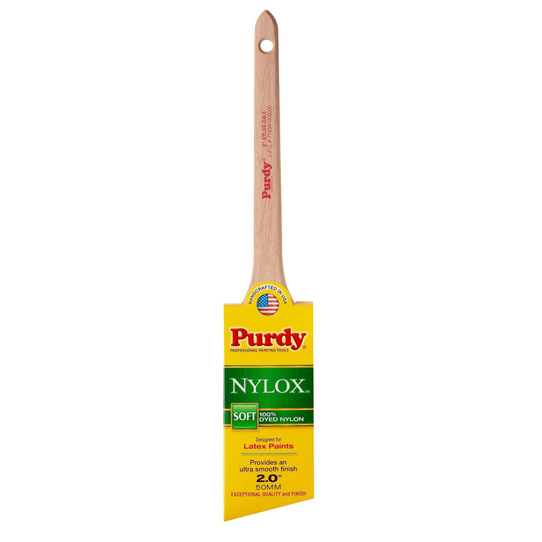 Genuine Purdy Nylox Dale Angular 2" Paint Brush 144080220