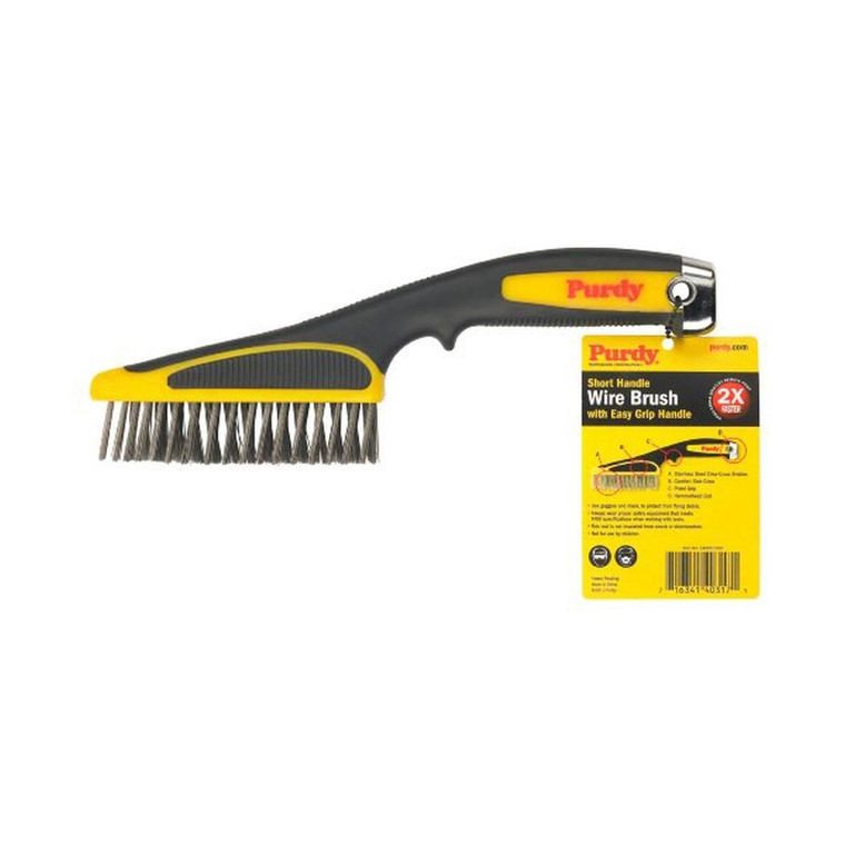 Purdy Genuine Short Handle Wire Brush 140910100