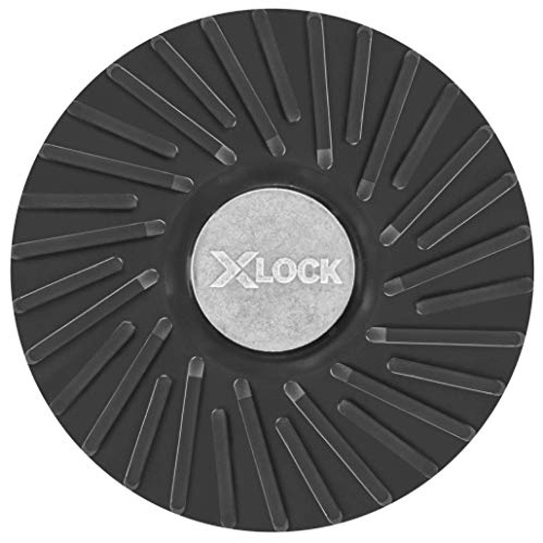 Bosch Genuine 6" X-LOCK Backing Pad with X-LOCK Clip - Medium Hardness - MGX0600