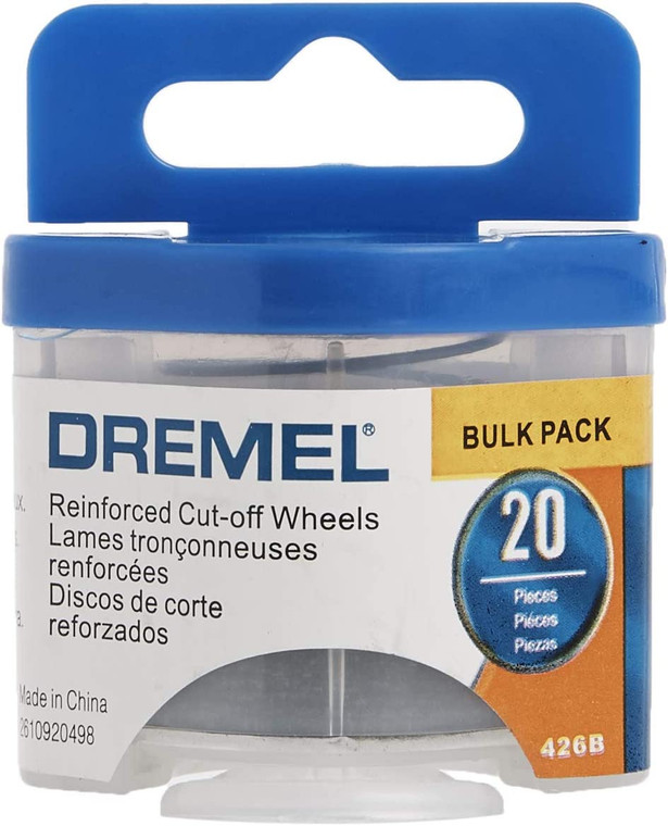 Dremel Genuine 1-1/4" Fiberglass Reinforced Cut-Off Wheels (20 Per Pkg.) - 426B