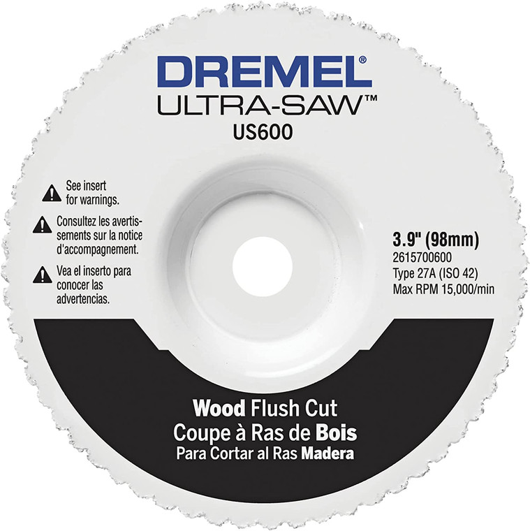 Dremel Genuine Ultra-Saw Wood Flush Cut Wheel - US600-01