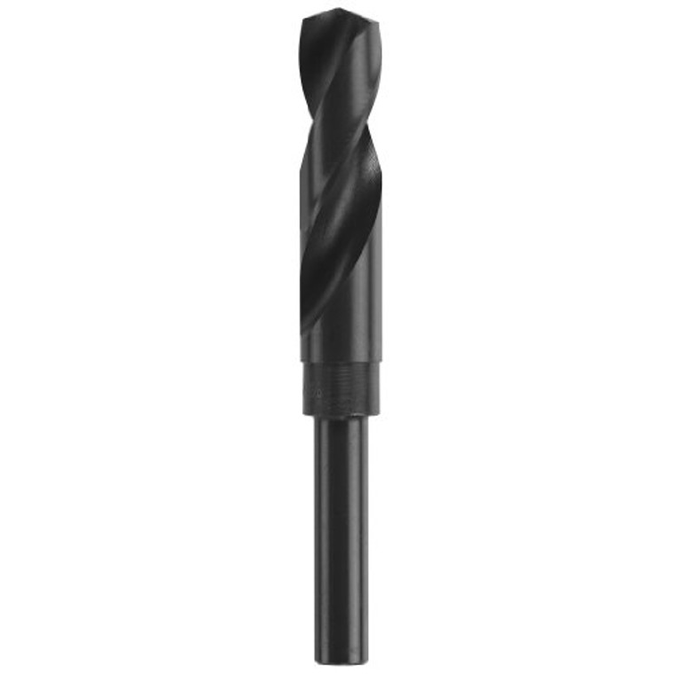 Bosch Genuine 49/64" x 6" Fractional Reduced Shank Black Oxide Drill Bit - 2610041239