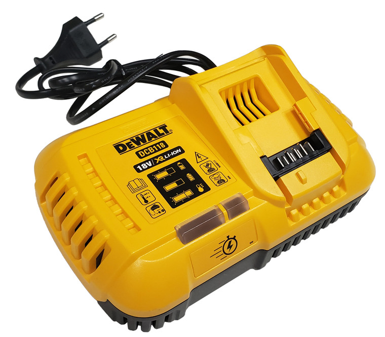 DEWALT DCB118 20V/60V Volt MAX Lithium-Ion FLEXVOLT Fan-Cooled Fast Charger
