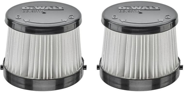 Dewalt 2 Pack Genuine OEM Filters for DCV501HB Vacuum - N912113-2PK