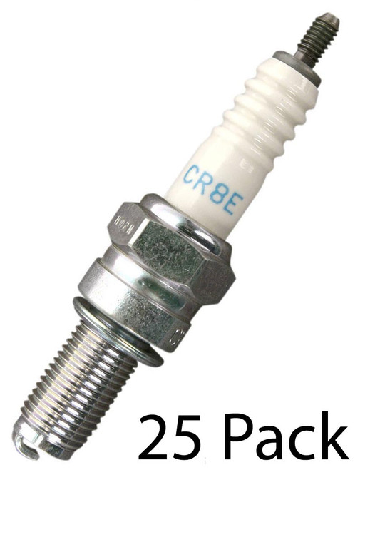 NGK Genuine OEM Standard Spark Plug (25) Shop Pack, CR8E-25PK