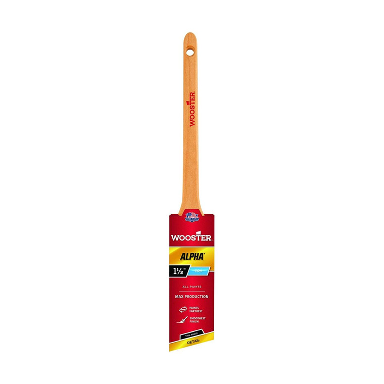 Wooster Genuine 1.5" Alpha Thin Angle Sash Paintbrush - 4230-1.5