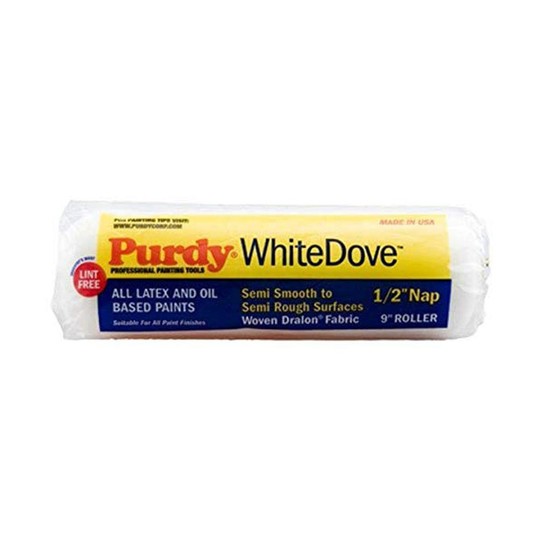 Genuine Purdy White Dove Pro-Extra 9" x 1/2" Nap Roller Cover 140671093