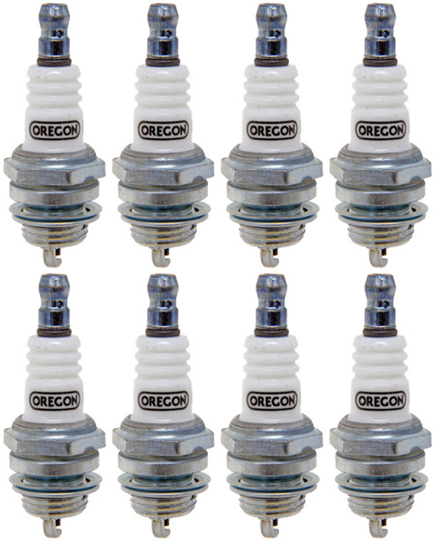 Oregon (8 Pack) 77-311-1-8PK Spark Plug - Champ CJ6Y, Bosch WS5F, NGK BPM7A