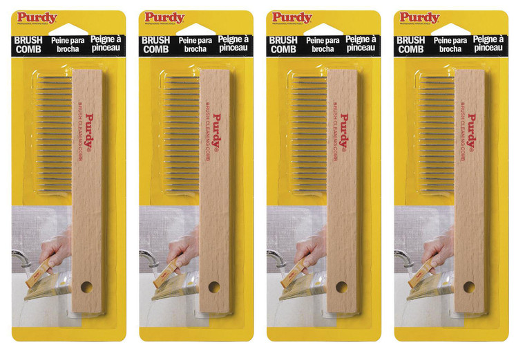 Genuine Purdy 4 Pack Brushes Comb 144068010-4PK