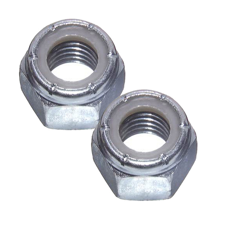 Homelite Ridgid Ryobi 2 Pack 1/4" Lock Nut - 678016006-2PK - view 3