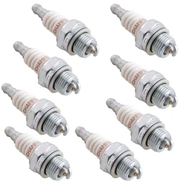 Champion 8 Pack of Genuine OEM (942S) Spark Plugs - RV91MC-8PK