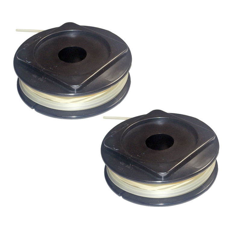 Homelite 2 Pack Of Genuine OEM Replacement Spools for Trimmers - 07251-2PK