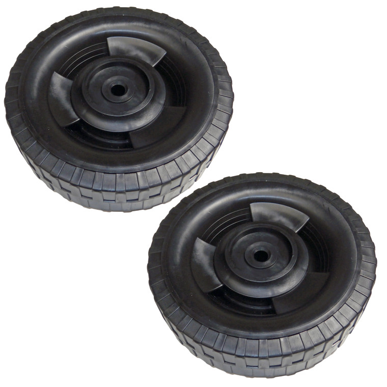 Black and Decker 2 Pack of OEM Replacement Edger Rear Wheels - 598955-00-2PK
