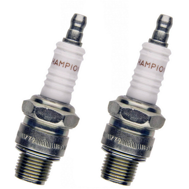 Champion 2 Pack of Genuine OEM (827S) Spark Plugs - L76V-2PK