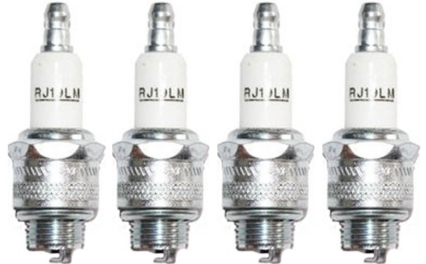 Champion RJ17LM-4PK Copper Plus Small Engine Spark Plug Stock - 856 (4 Pack)