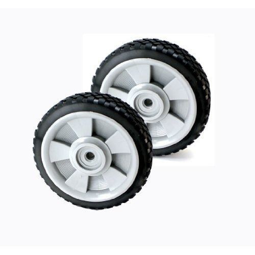 Black and Decker Genuine OEM 7" Replacement Mower Wheels 2-Pack, 242600-00