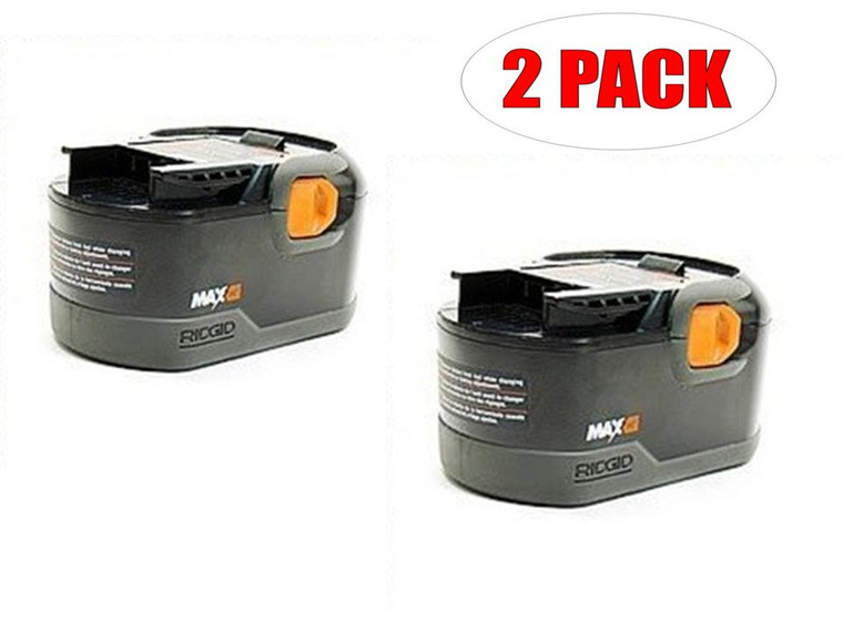 Ridgid R8411503 Replacement 18V NiCad 2.5 Ah Battery (2 Pack) - 130254011-2PK - view 3