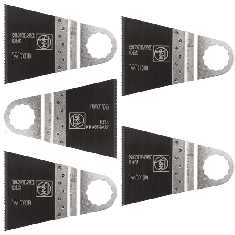 Fein 5 Pack Of Genuine OEM Replacement Blade # 63502136012-5PK