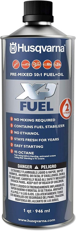 Husqvarna 1 Quart XP+ Pre-Mixed Fuel and Oil for 2 Stroke Engines  - 581158701S