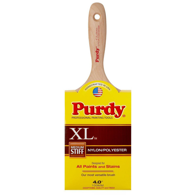 Genuine Purdy XL Swan Flat 4" Paint Brush 144400340
