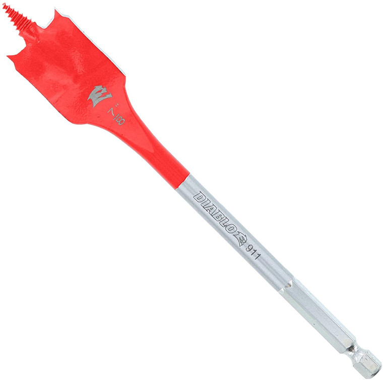 Diablo DSP2110-P2 7/8" x 6" Spade Bits for Wood (2-Pack)