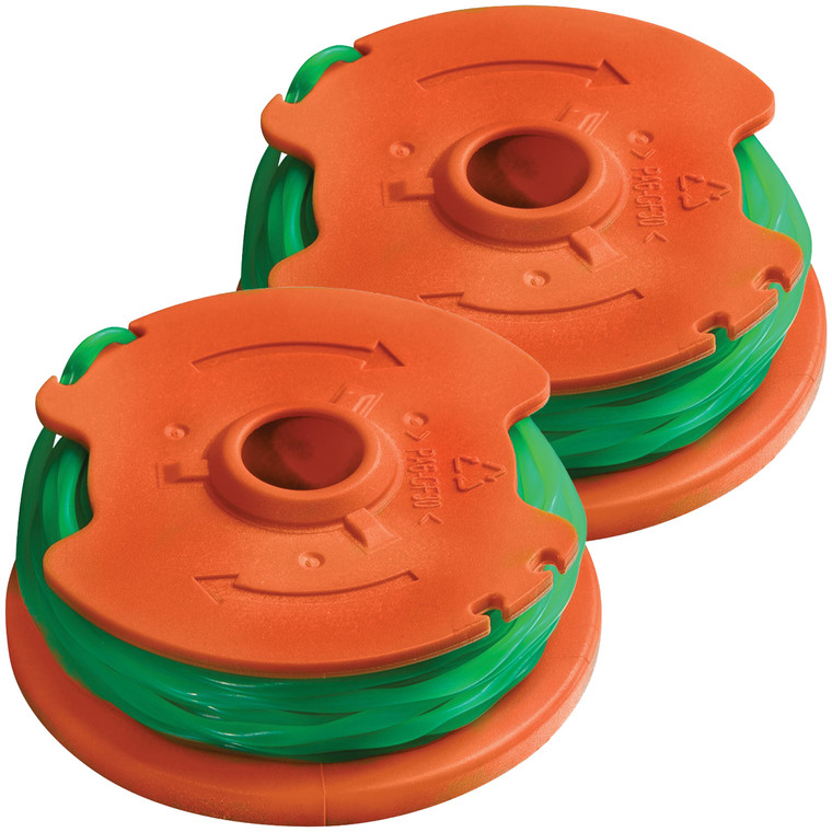 Worx (2 Pack) WA0014 Grass Trimmer and Edger Line for WG168 # WA0014-2PK