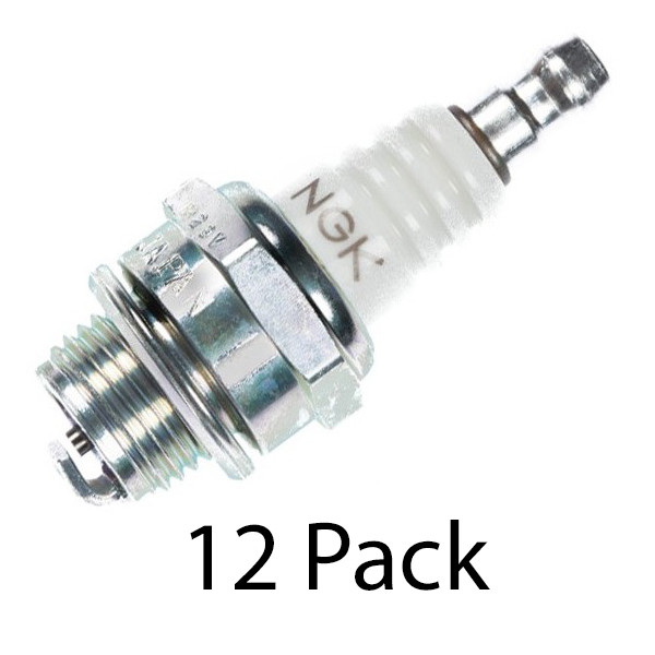 NGK 12 Pack of Genuine OEM Standard Spark Plugs # BM6A-12PK
