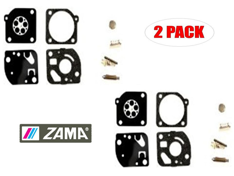 Zama 2 Pack RB-63 Carburetor Repair Kits - RB-63-2PK