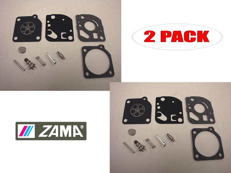 Zama 2 Pack RB-76 Carburetor Repair Kits - RB-76-2PK