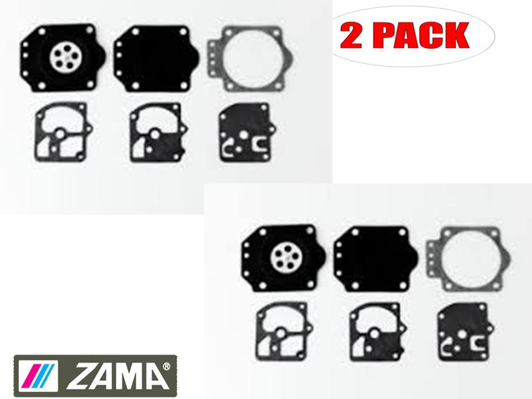 Zama 2 Pack Gasket & Diaphragm Kits - Kits GND-9-2PK