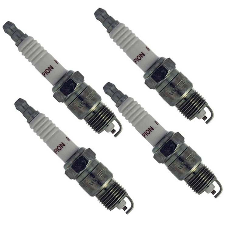 Champion 4 Pack of Genuine OEM (18S) Spark Plugs # RV15YC4-4PK