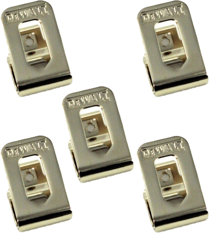 DeWalt DCD980 / DCD985 Drill Replacement Belt Hook (5 Pack) # N268241-5PK