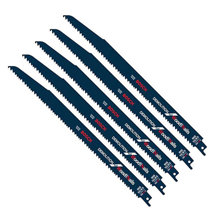 Bosch Genuine OEM Replacement Recip Saw Blade - RDN12VB-5PK