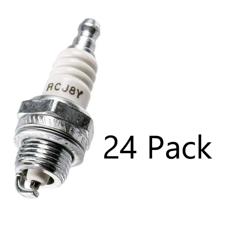 Champion 24 Pack of Genuine OEM Spark Plugs # RCJ8Y-24PK