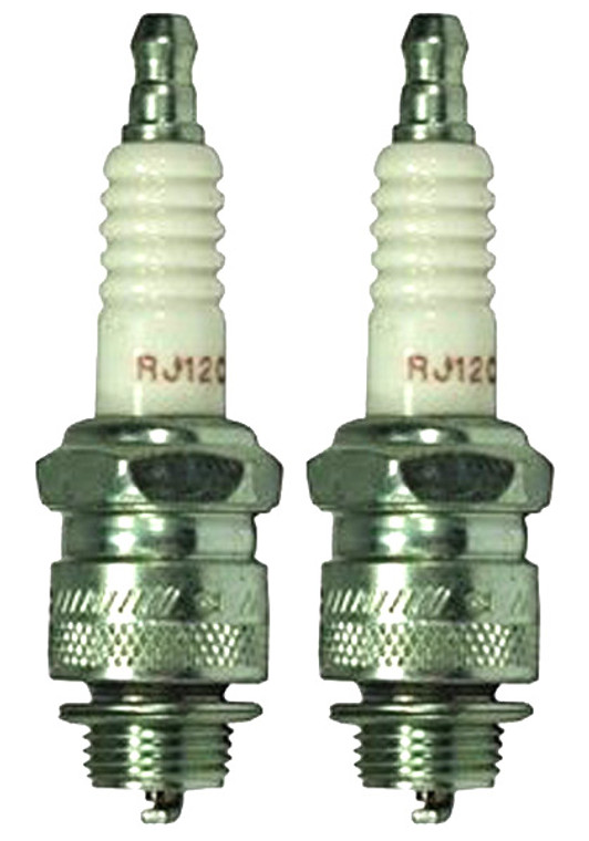 Champion RJ12C-2PK Copper Plus Small Engine Spark Plug Stock # 592 (2 Pack)