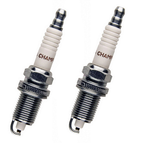 Champion 2 Pack of Genuine OEM (436S) Spark Plugs - RC12LC4-2PK - view 3