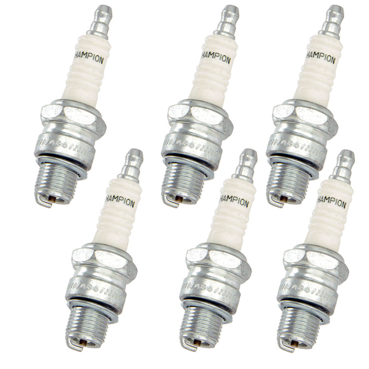 Champion 6 Pack of Genuine OEM (828S) Spark Plugs # QL77JC4-6PK