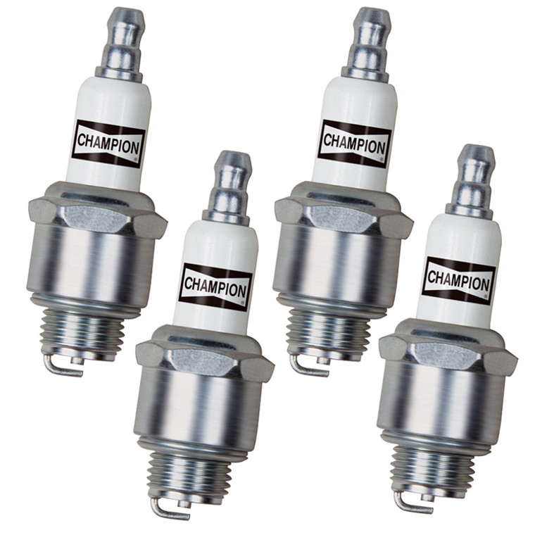 Champion 4 Pack of Genuine OEM (868S) Spark Plugs # RJ19LM-4PK