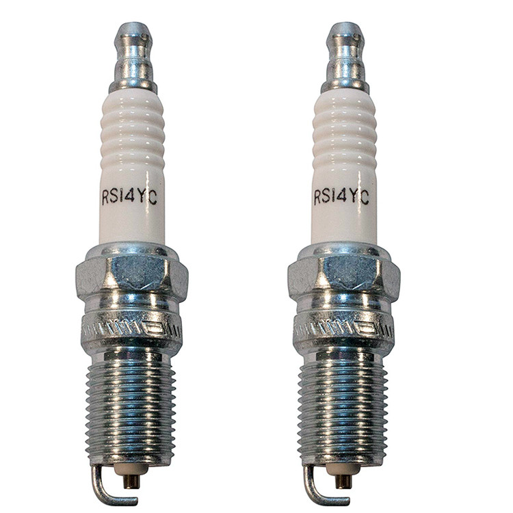 Champion 2 Pack of Genuine OEM (408S) Spark Plugs - RS14YC-2PK