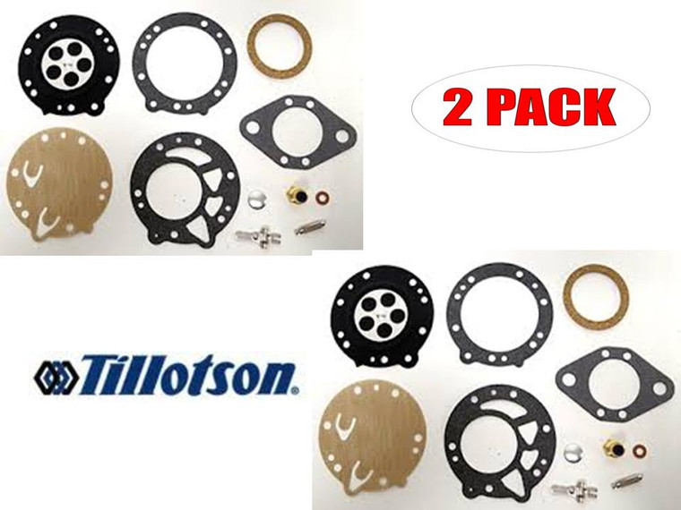 Tillotson 2 Pack Of RK-90HL Carburetor Repair Kits # RK-90HL-2PK