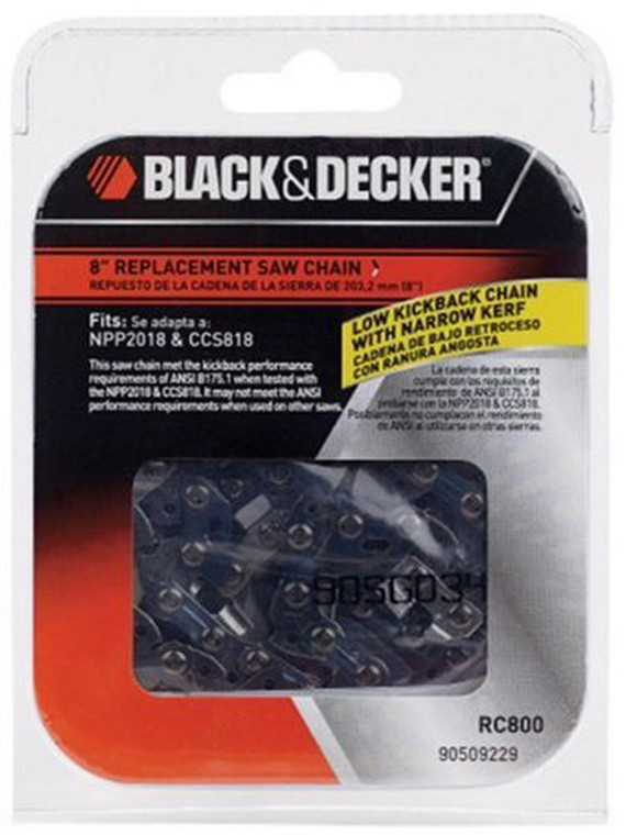 Black and Decker Genuine OEM Replacement Chain for CS818 Chain Saw - RC800